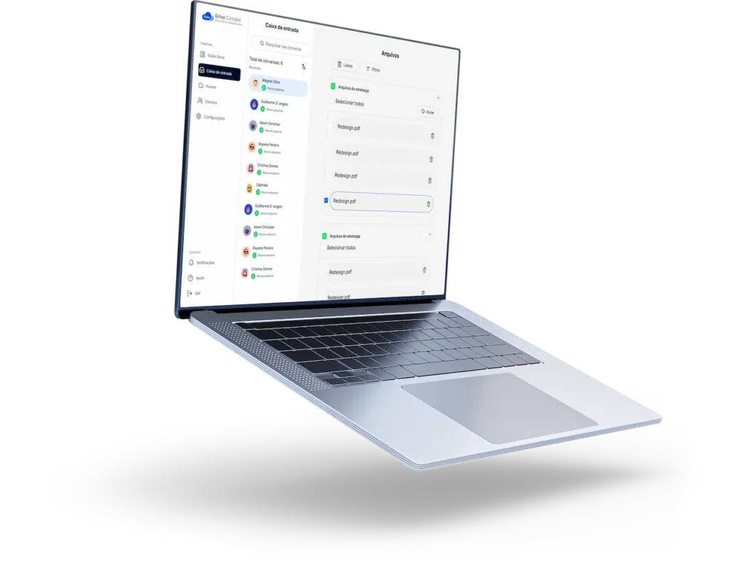 Tablet Mockup - Processo Drive Contábil - Automação de documento 4